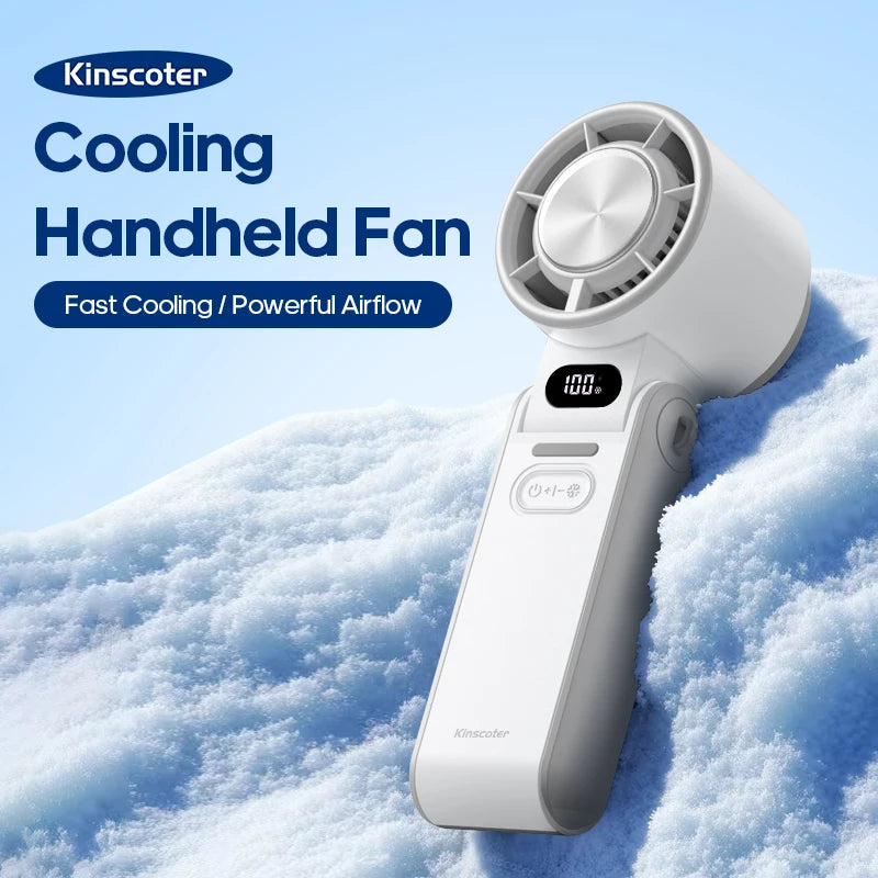Frostly ChillJet — Ice-Cool Handheld Fan